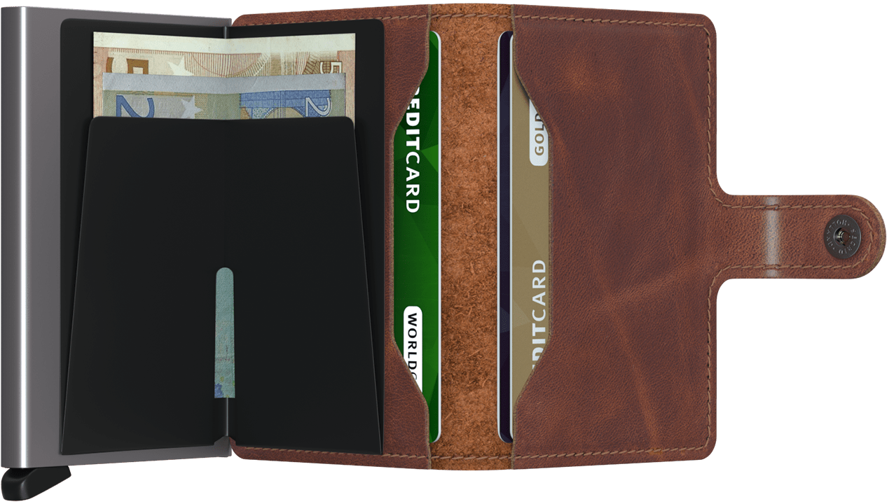 Miniwallet - Vintage Brown
