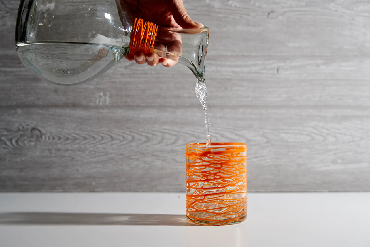 Handblown Glass Carafe