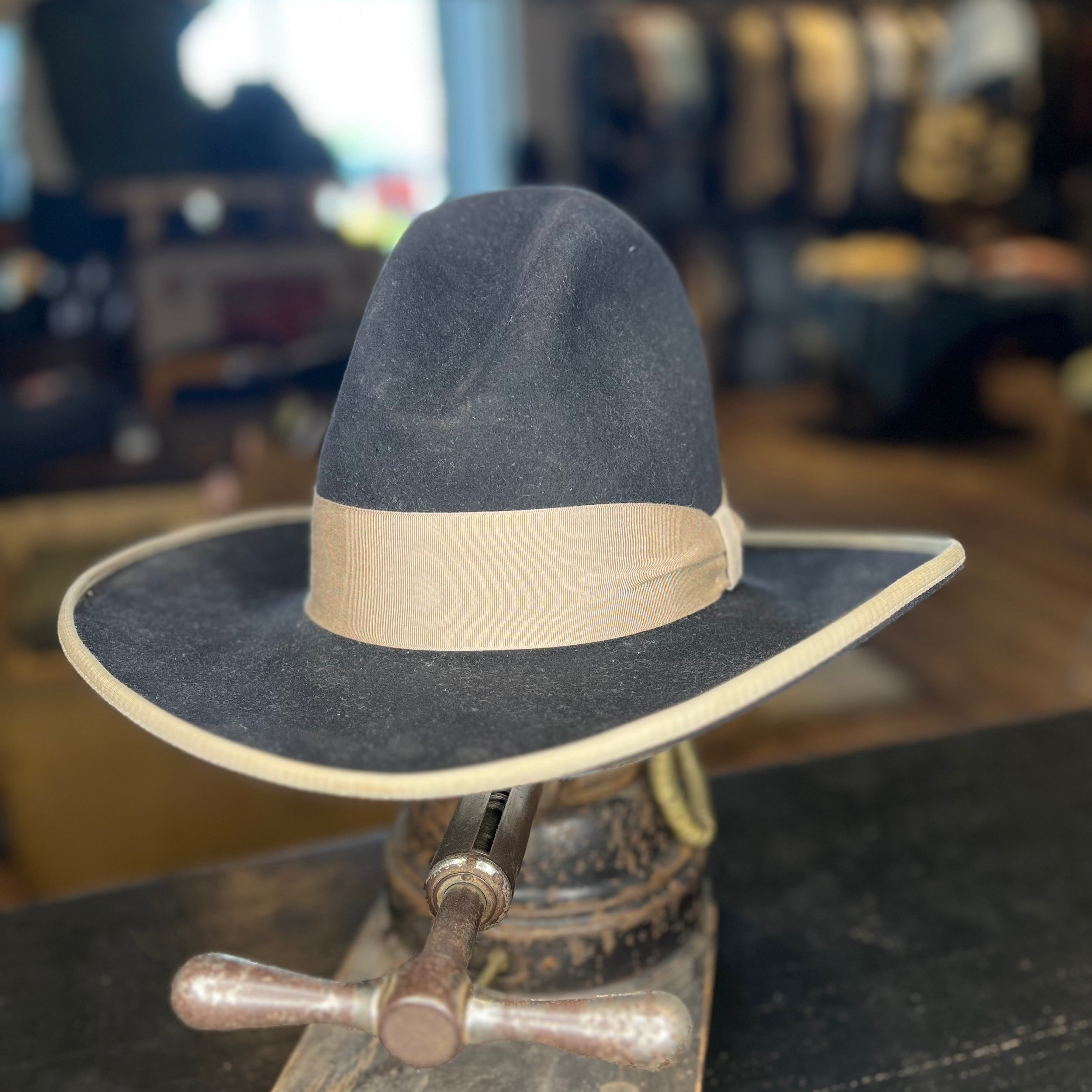 Beaver Brand Hats Vintage Tom Mix Custom Made Cowboy Hat