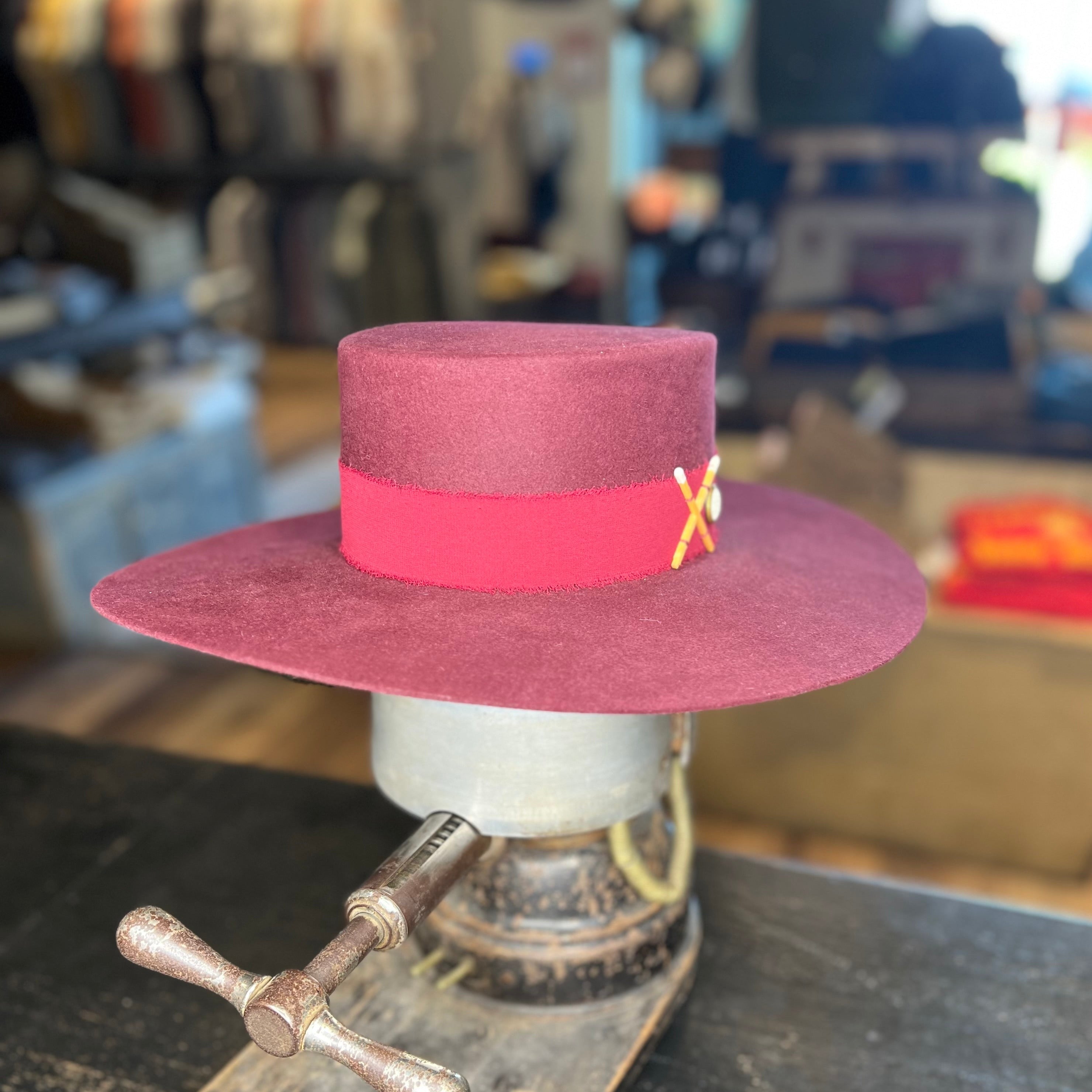 One of Kind Custom Hat From Lost River Hat Co.