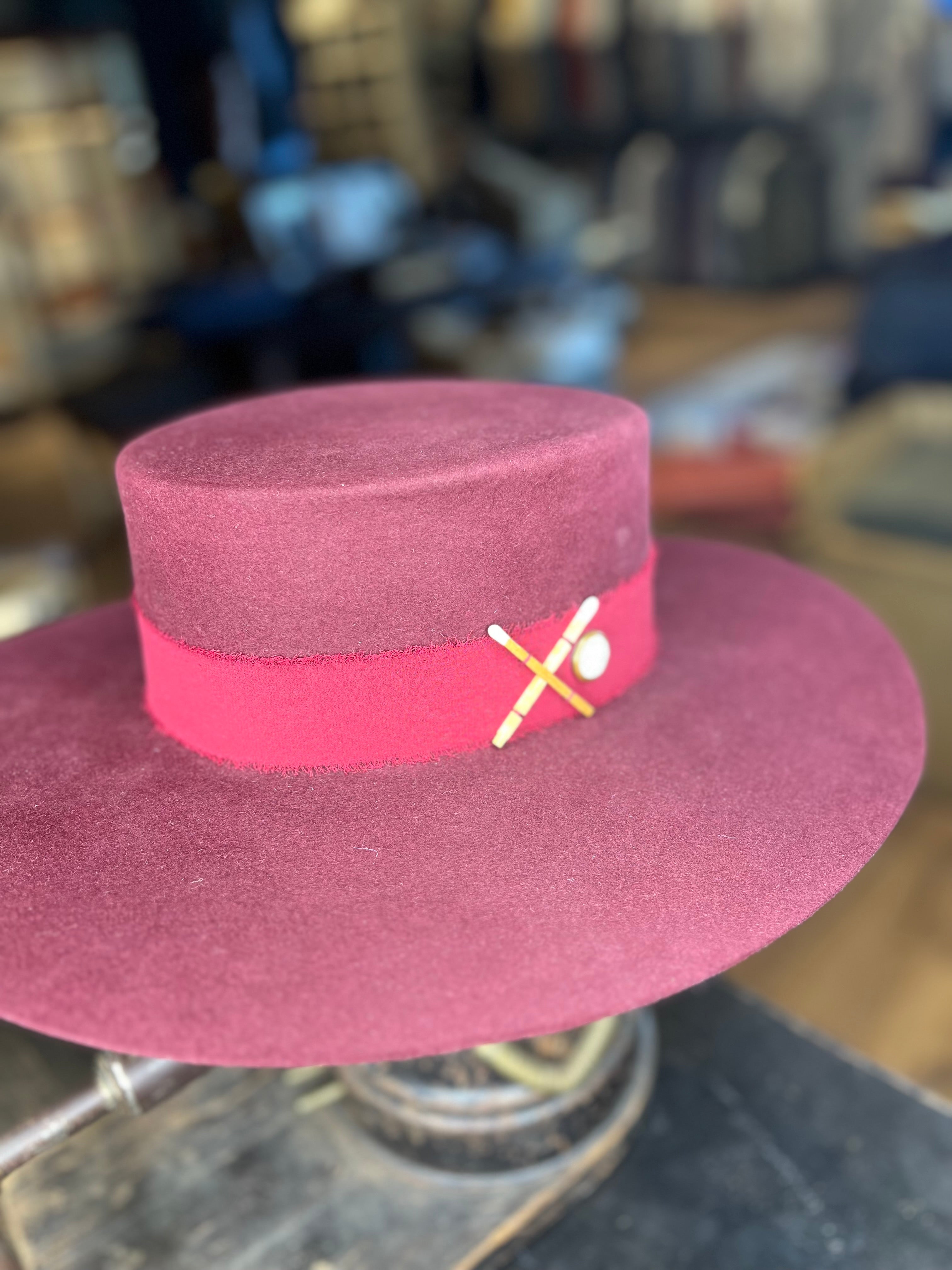 One of Kind Custom Hat From Lost River Hat Co.