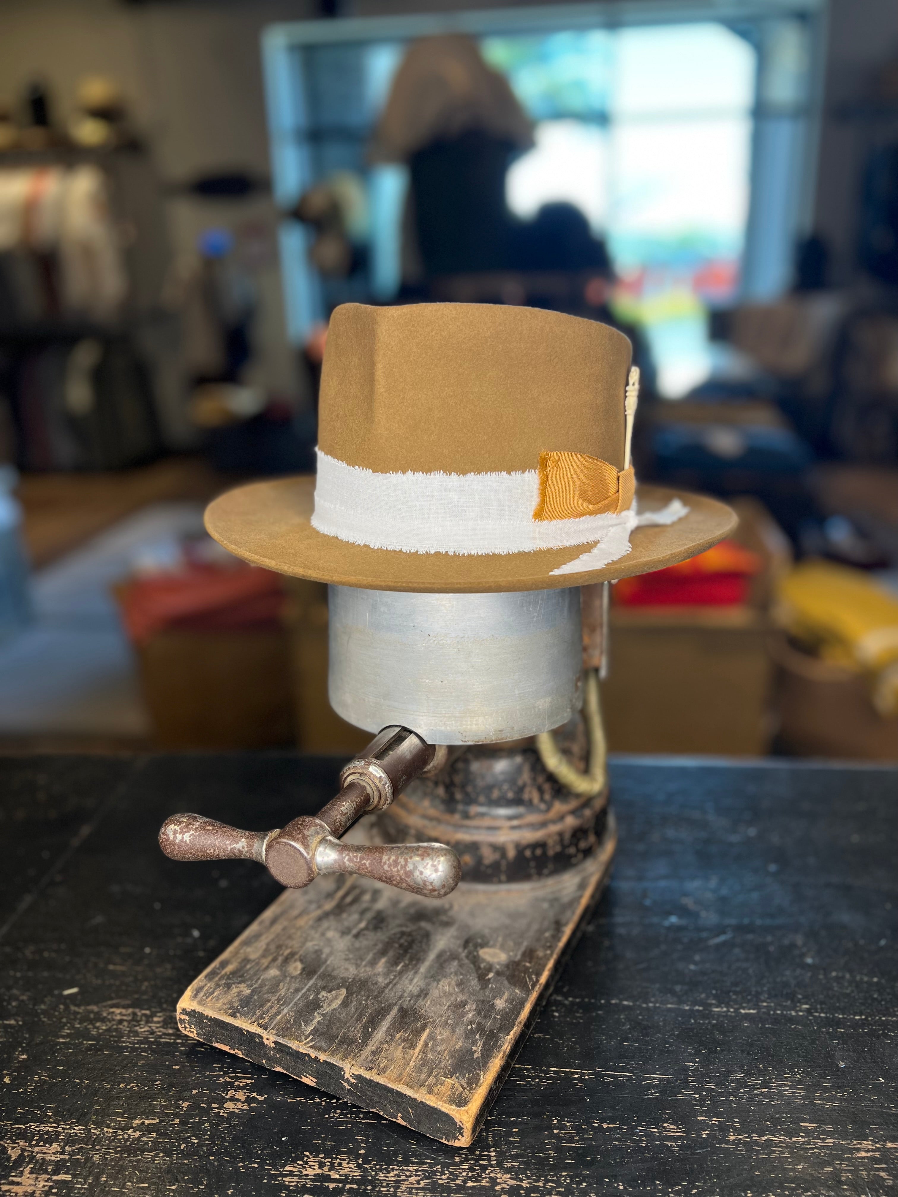 One of Kind Custom Hat From Lost River Hat Co.