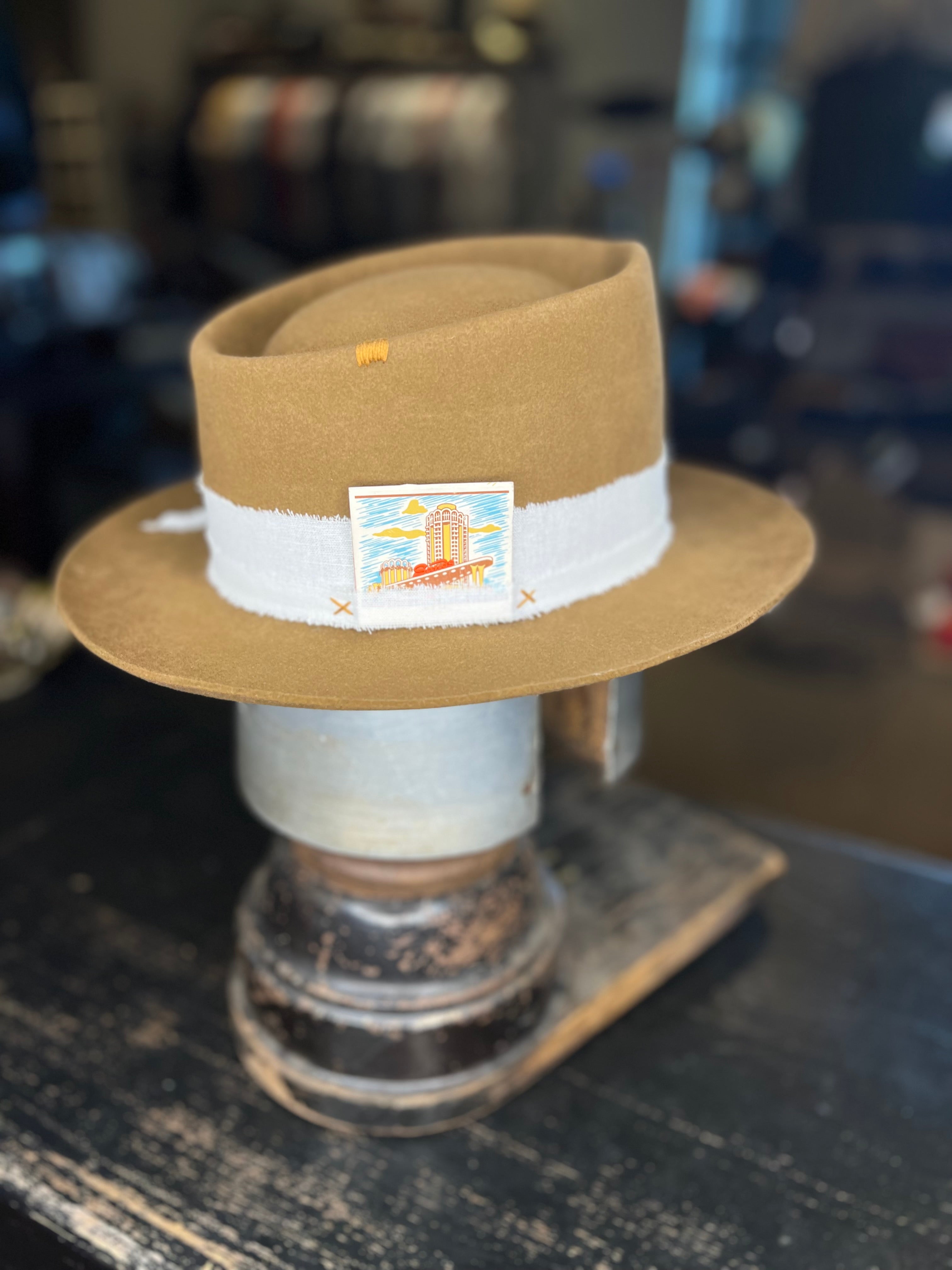 One of Kind Custom Hat From Lost River Hat Co.