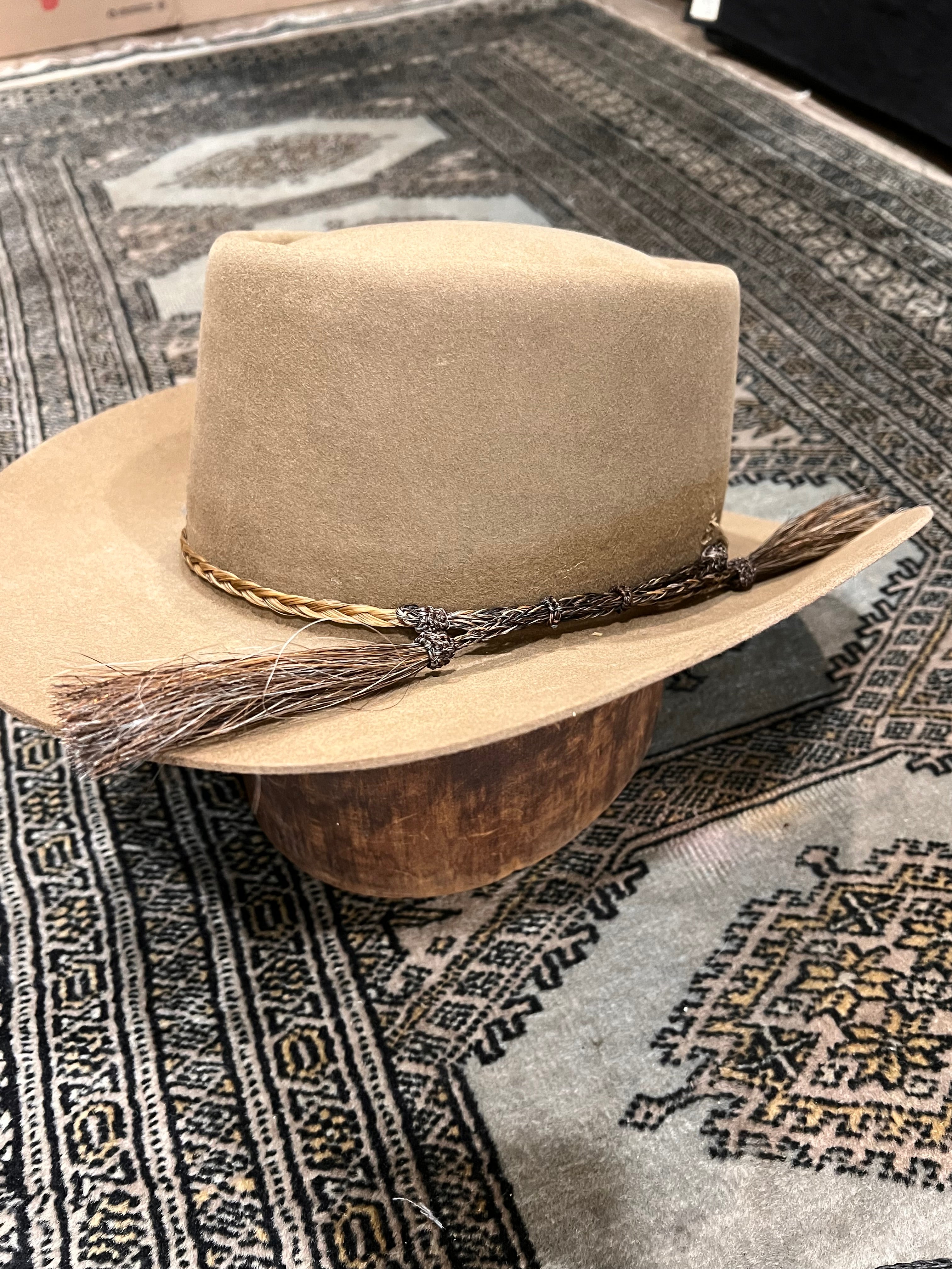 Hand-woven Horse Hair Hat Bands