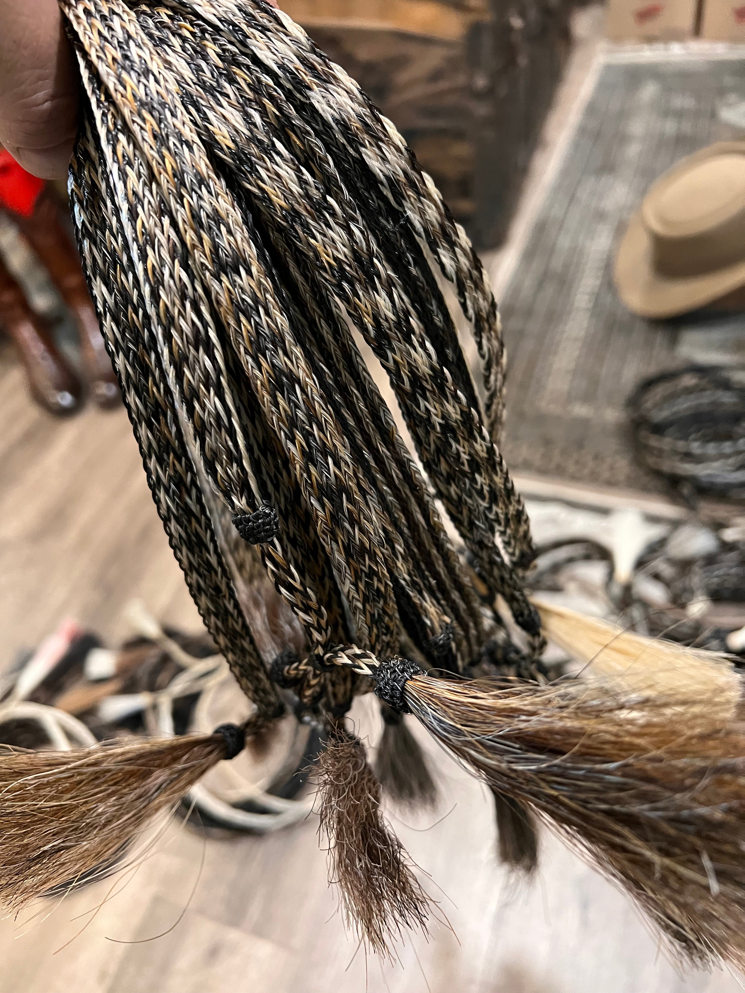 Hand-woven Horse Hair Hat Bands