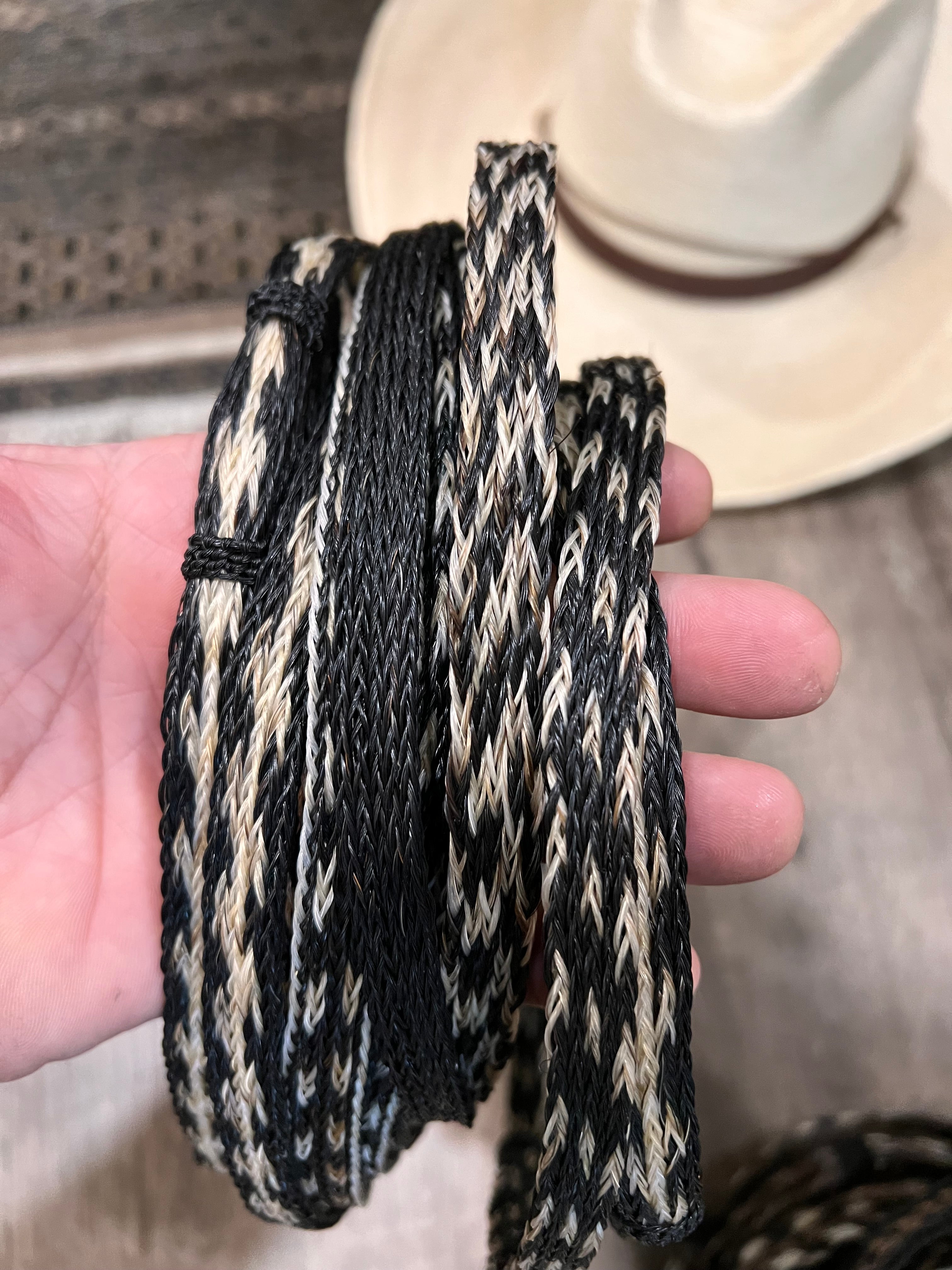 Hand-woven Horse Hair Hat Bands