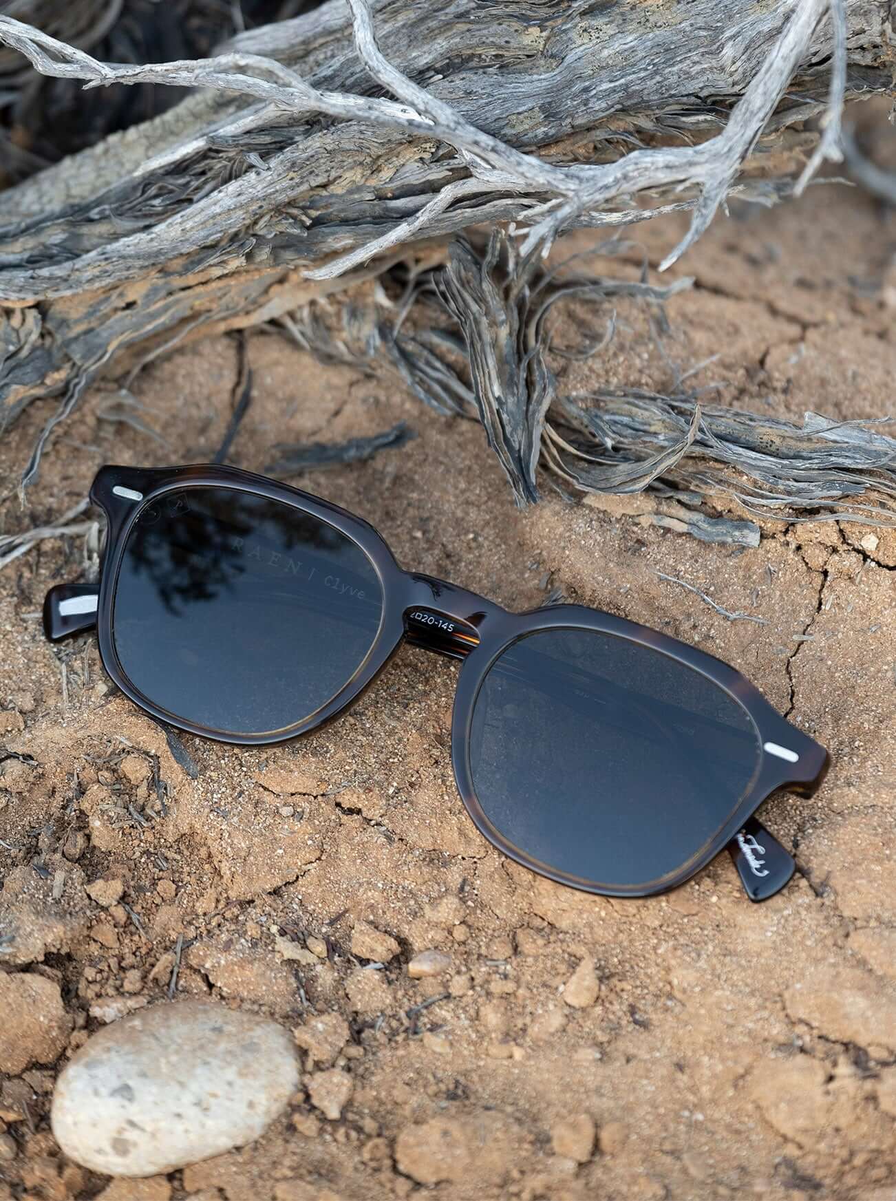 CLYVE - ESPRESSO TORTOISE / GREEN POLARIZED - Size 52