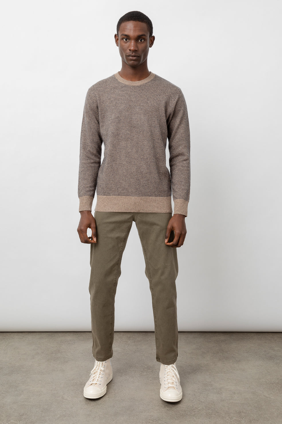 Rune Sweater - Flax Navy
