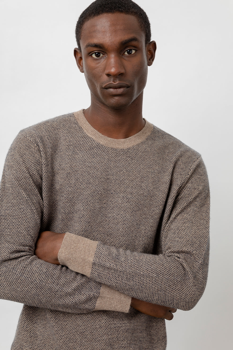 Rune Sweater - Flax Navy