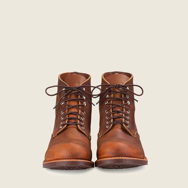 RED WING - IRON RANGER - COPPER - Heritage - Style 8085