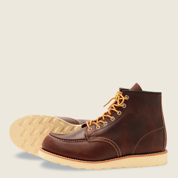Heritage - Style 8138 CLASSIC MOC - BRIAR OIL-SLICK LEATHER