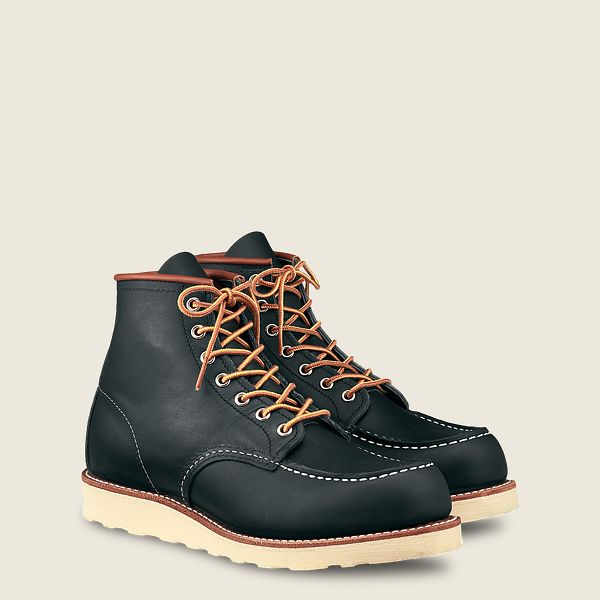 Heritage - Style 8859 CLASSIC MOC MEN'S 6-INCH BOOT IN NAVY PORTAGE LEATHER