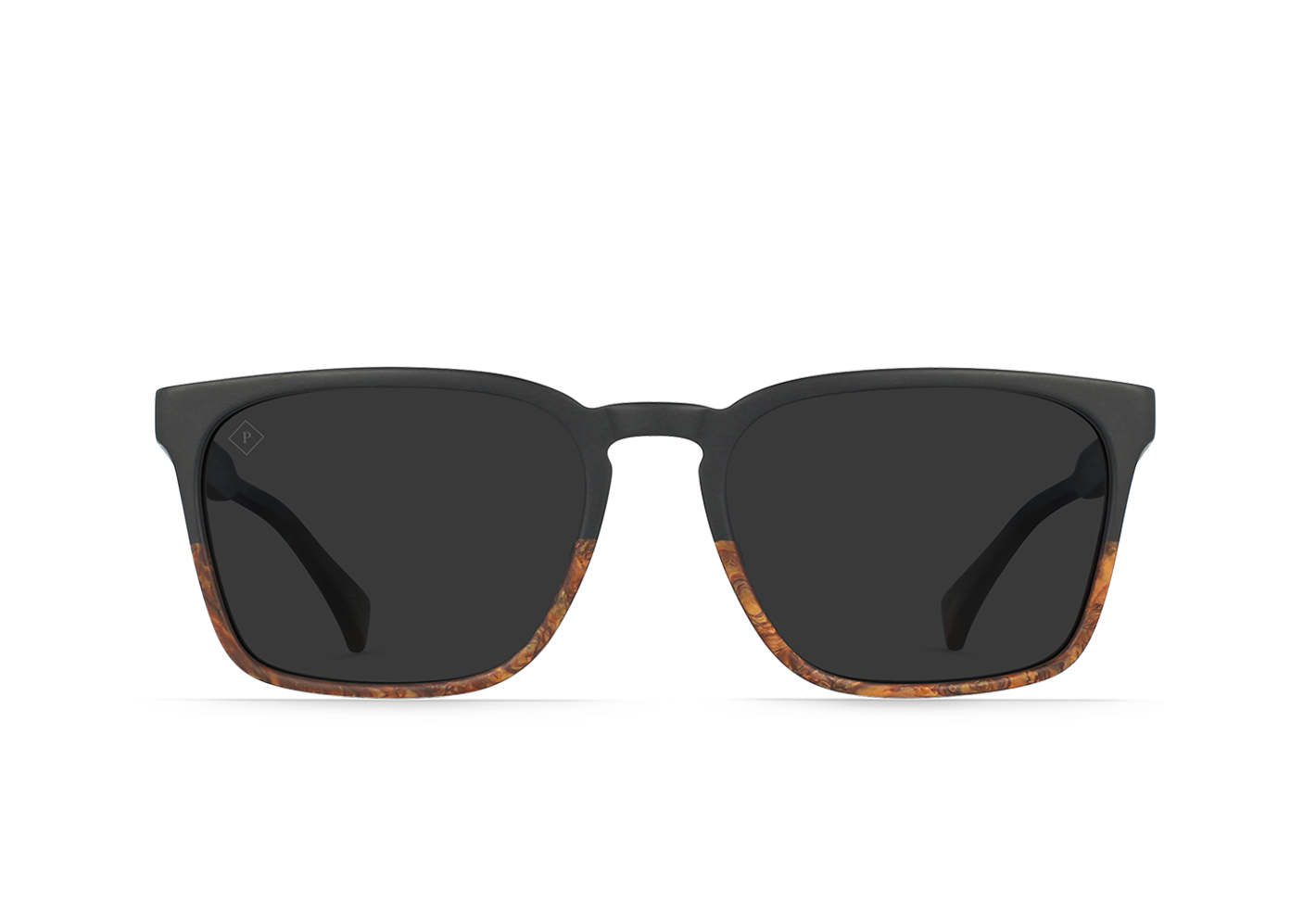 PIERCE - BURLWOOD / BLACK POLARIZED - Size 55
