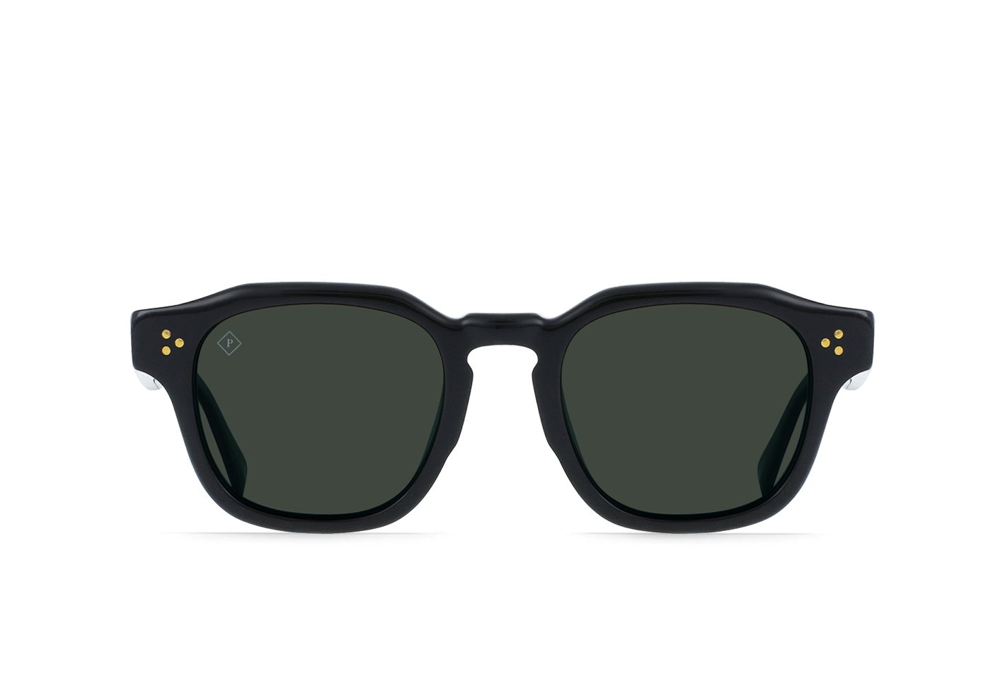 RUNE - CRYSTAL BLACK / GREEN POLARIZED - Size 48