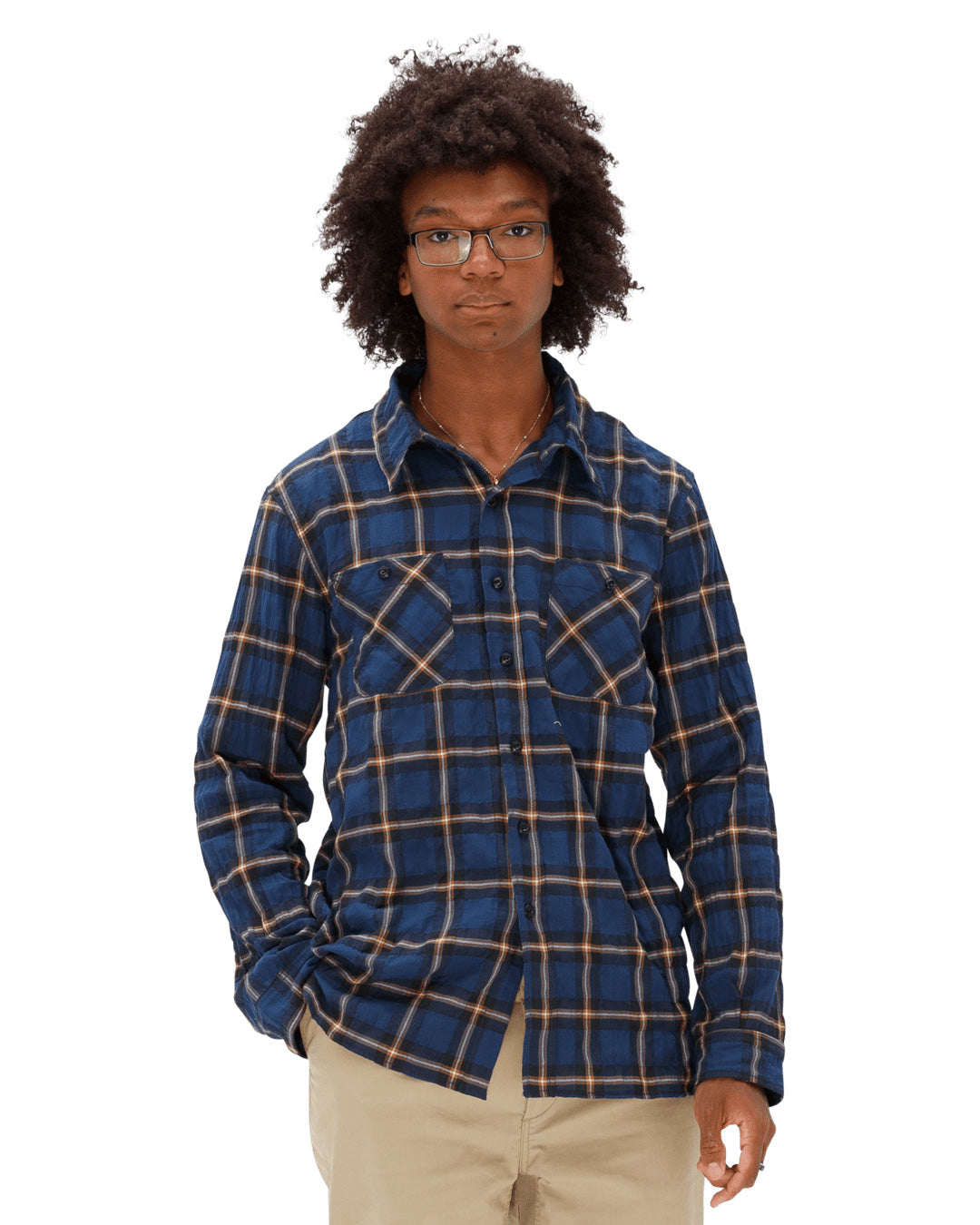 RINCON PLAID - NAVY