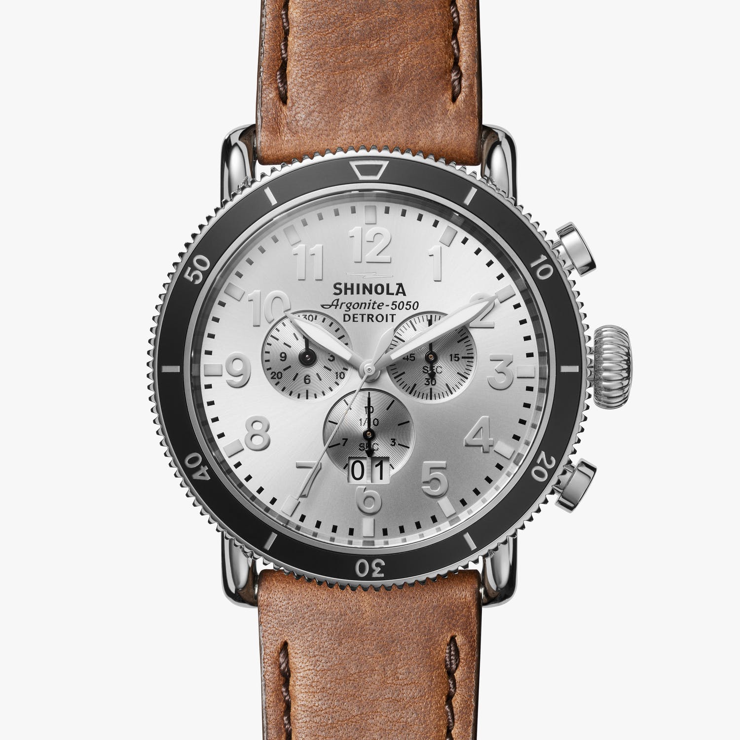 The Runwell Sport Chronograph 48mm-Silver