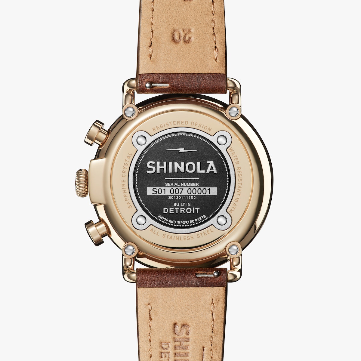 THE RUNWELL CHRONO 41MM - CREAM