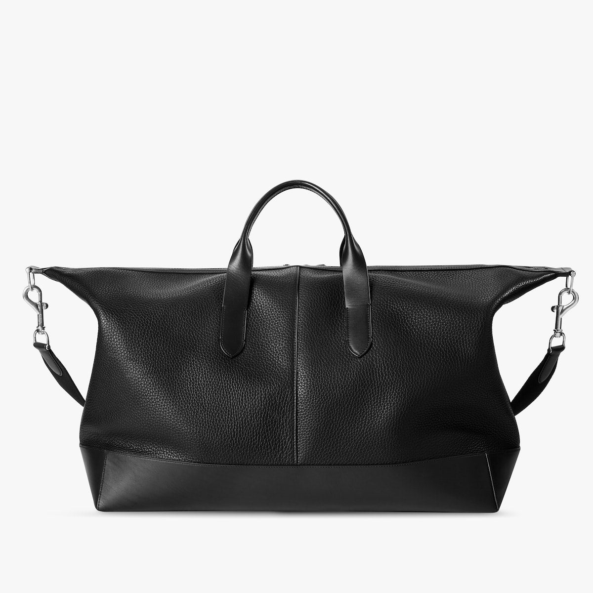 CANFIELD CLASSIC HOLDALL - NATURAL GRAIN LEATHER - BLACK