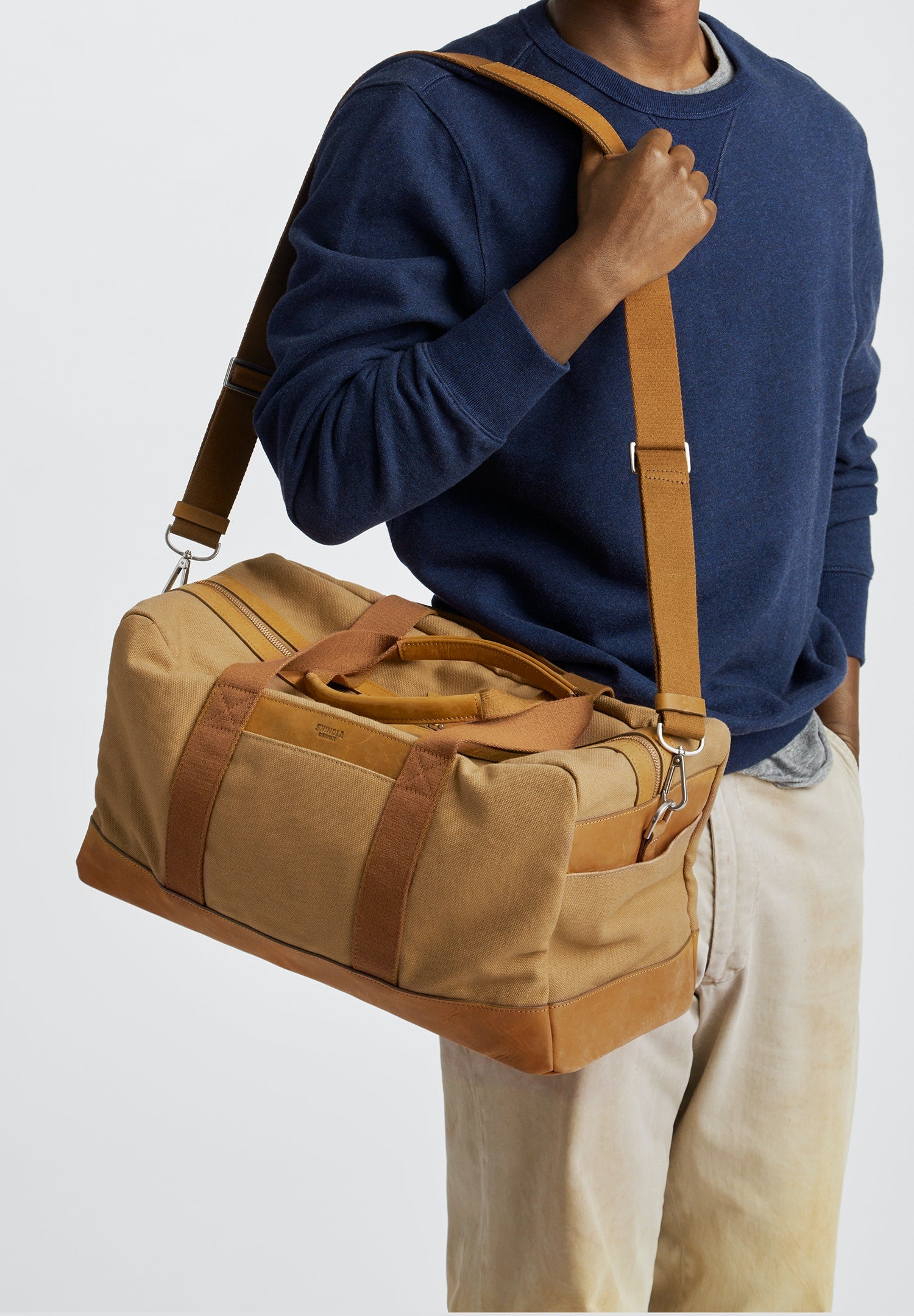 Mack Duffle-Waxed Canvas/Navigator