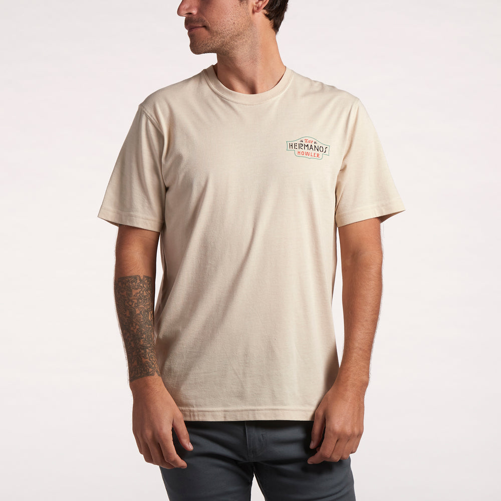 Los Hermanos Badge T-Shirt