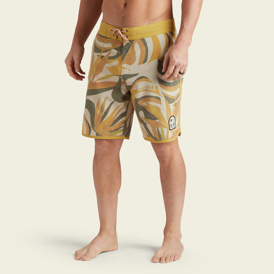 Bruja Boardshorts - Monster Mash: Citron