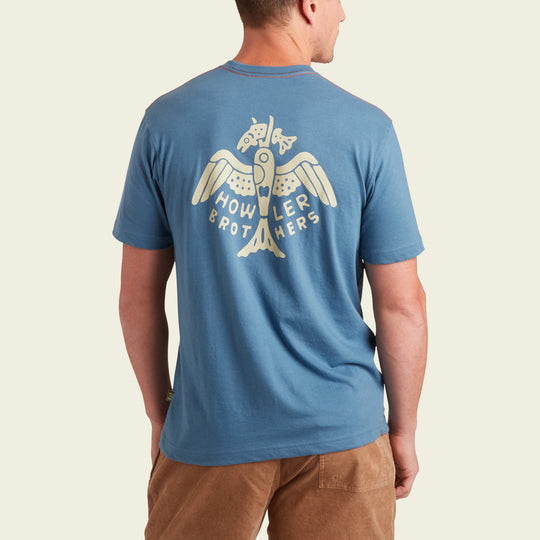 Fresh Catch Pocket T-Shirt - Blue Horizon