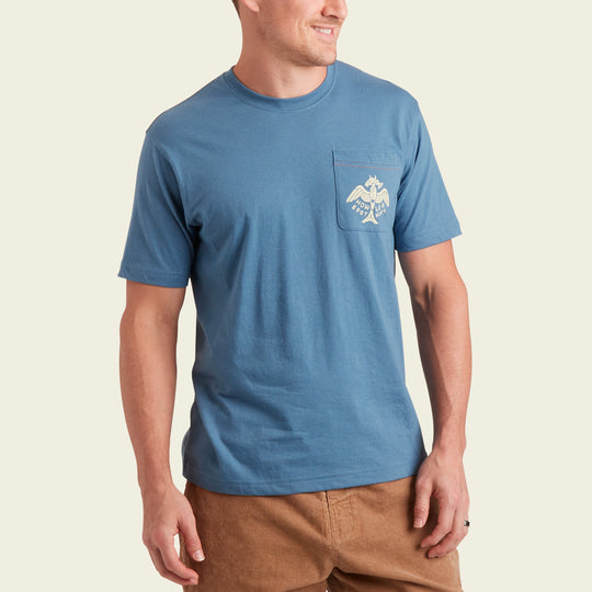 Fresh Catch Pocket T-Shirt - Blue Horizon