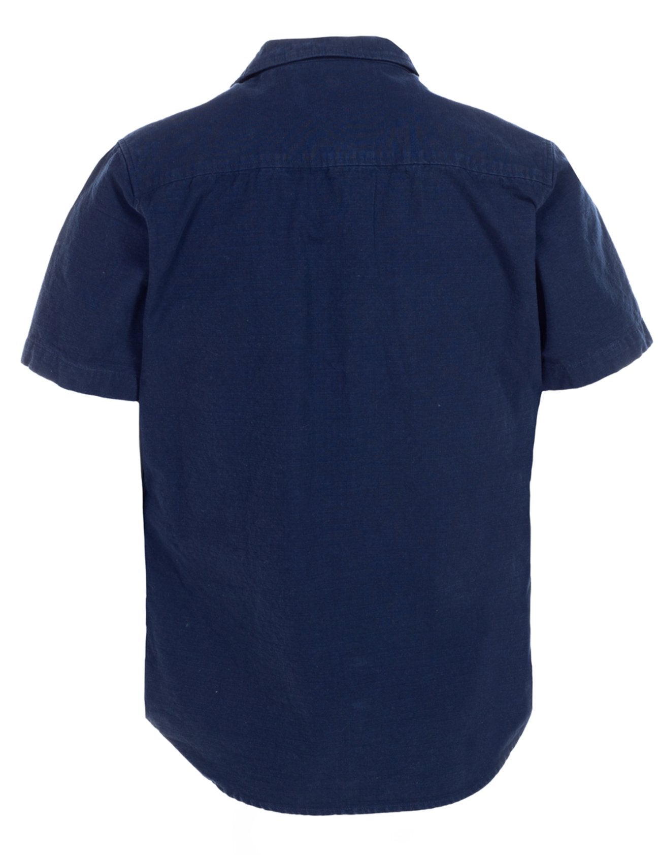 Short Sleeve Ripstop Shirt - Navy