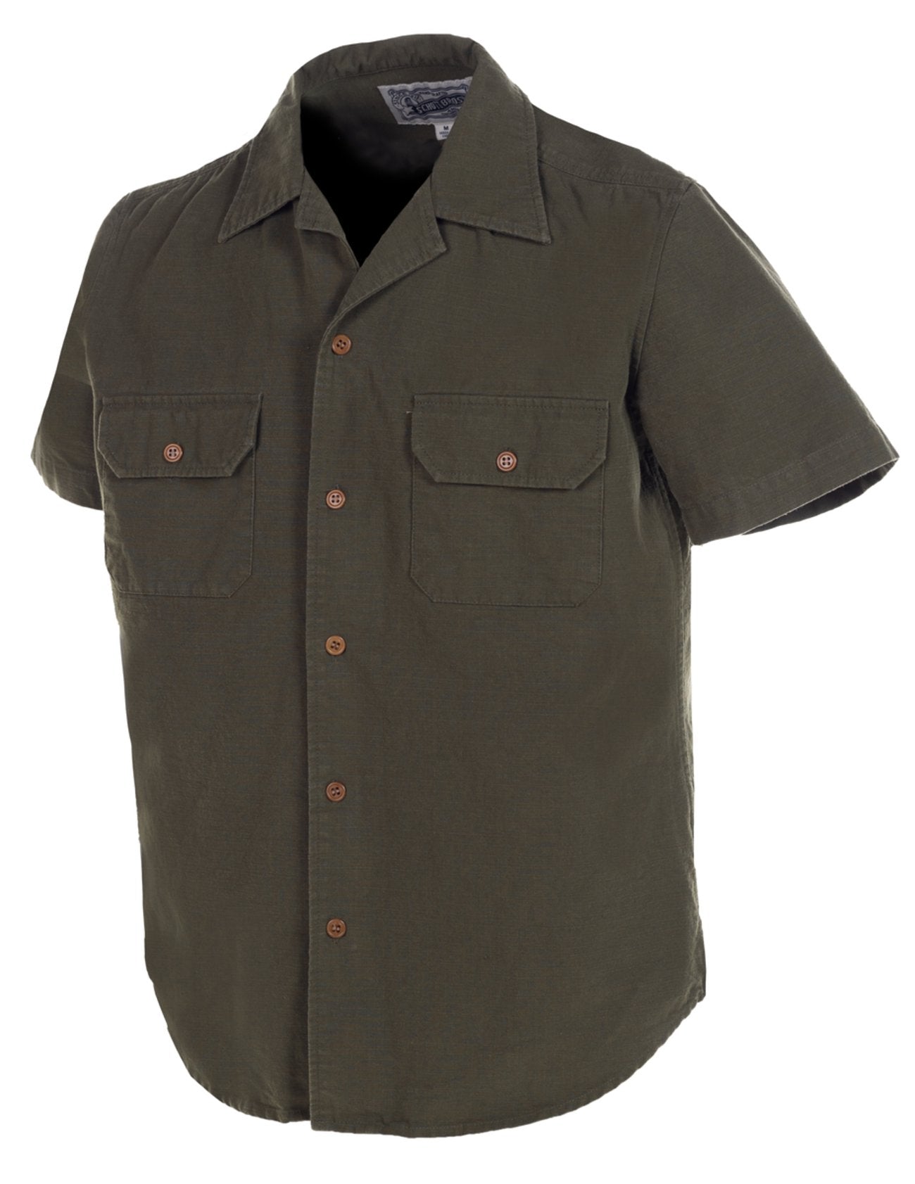 Short Sleeve Ripstop Shirt - Olive
