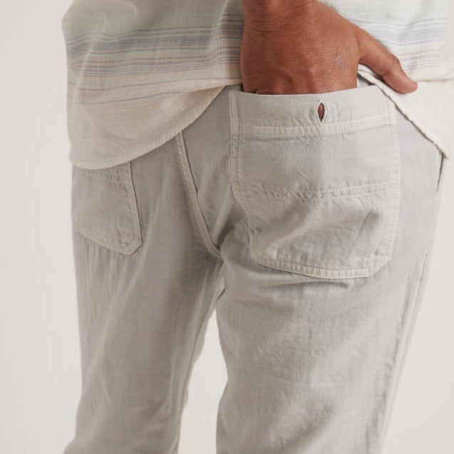 Saturday Beach Pant in Light Grey