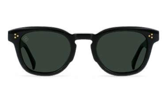 SQUIRE - RECYCLED BLACK / GREEN POLARIZED - Size 49