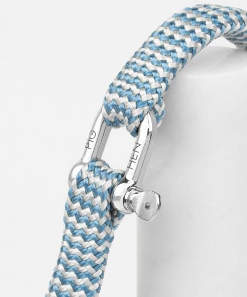 VICIOUS VIK IVORY - PIGEON BLUE | SILVER