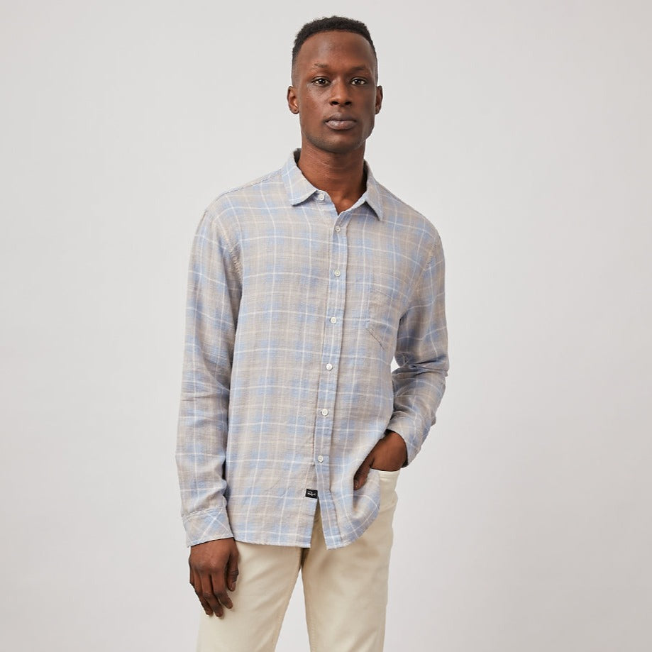 WYATT SHIRT - SHORELINE PEACH