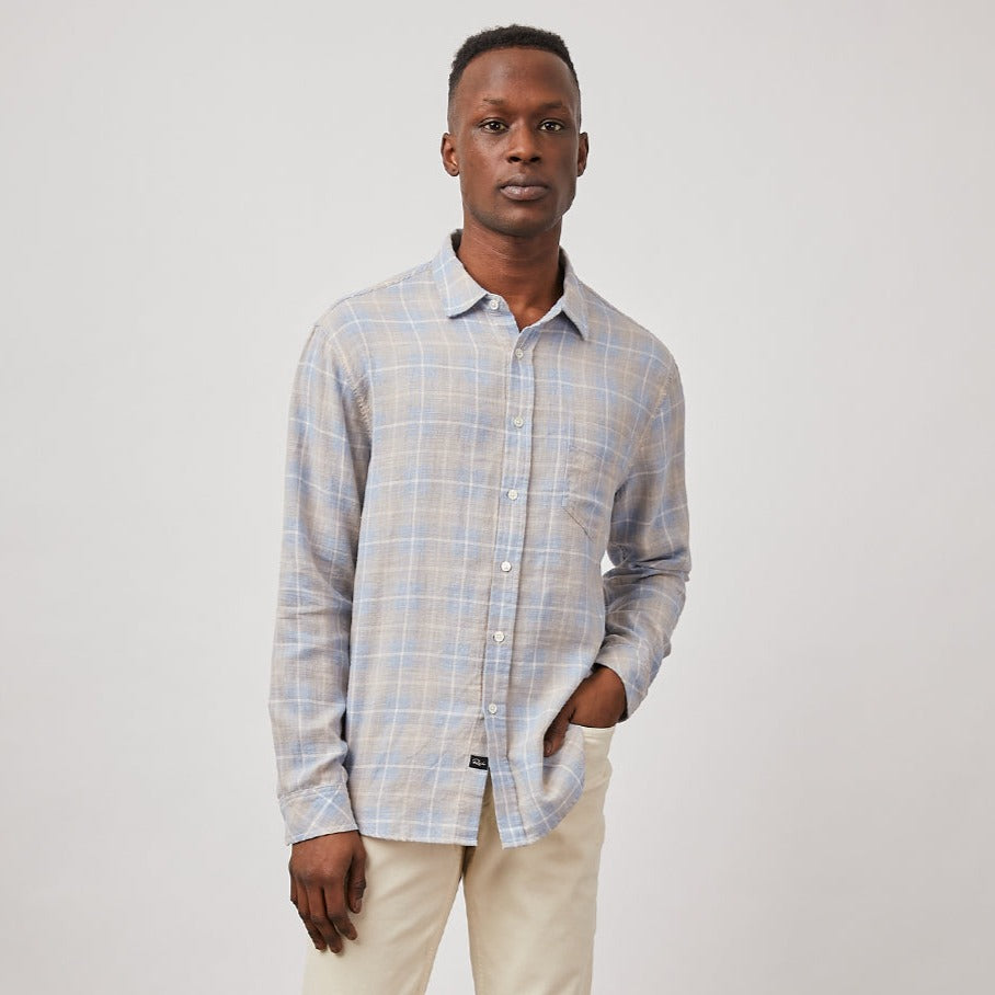 WYATT SHIRT - SHORELINE PEACH