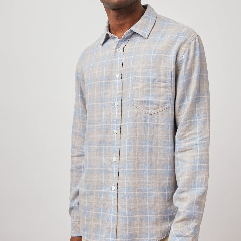 WYATT SHIRT - SHORELINE PEACH