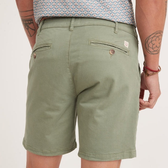 7" Walk Short in Vetiver (Sage Green)