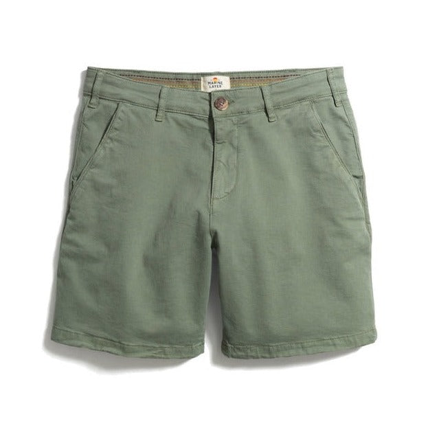 7" Walk Short in Vetiver (Sage Green)