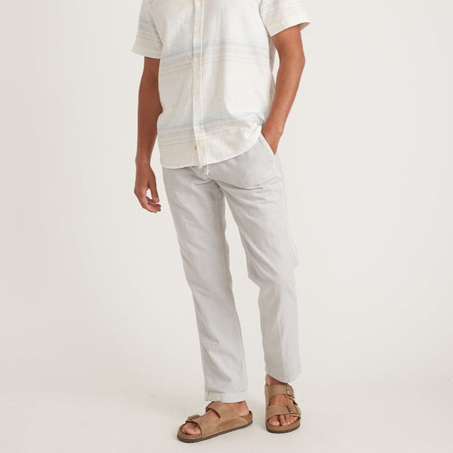 Saturday Beach Pant in Light Grey