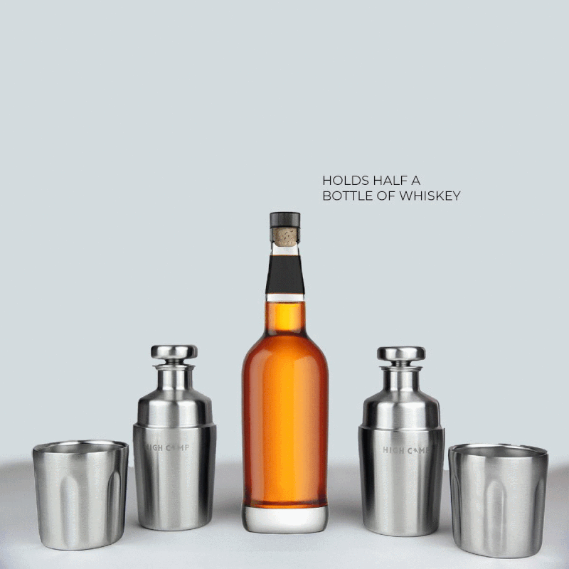 Firelight 375 Flask - Stainless