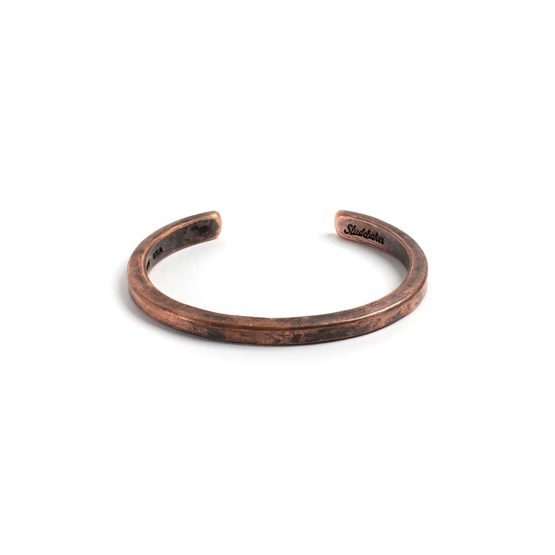 Heavyweight Classic Cuff Copper Work Patina