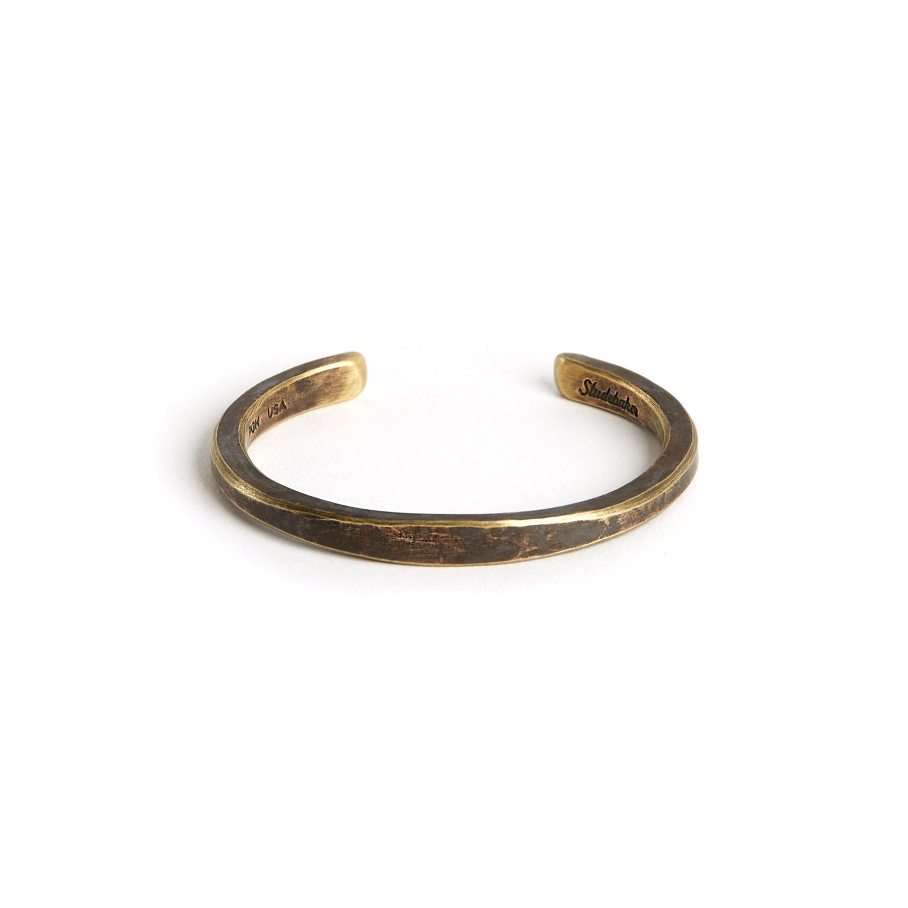 Heavyweight Workshop Cuff - Brass/Work Patina
