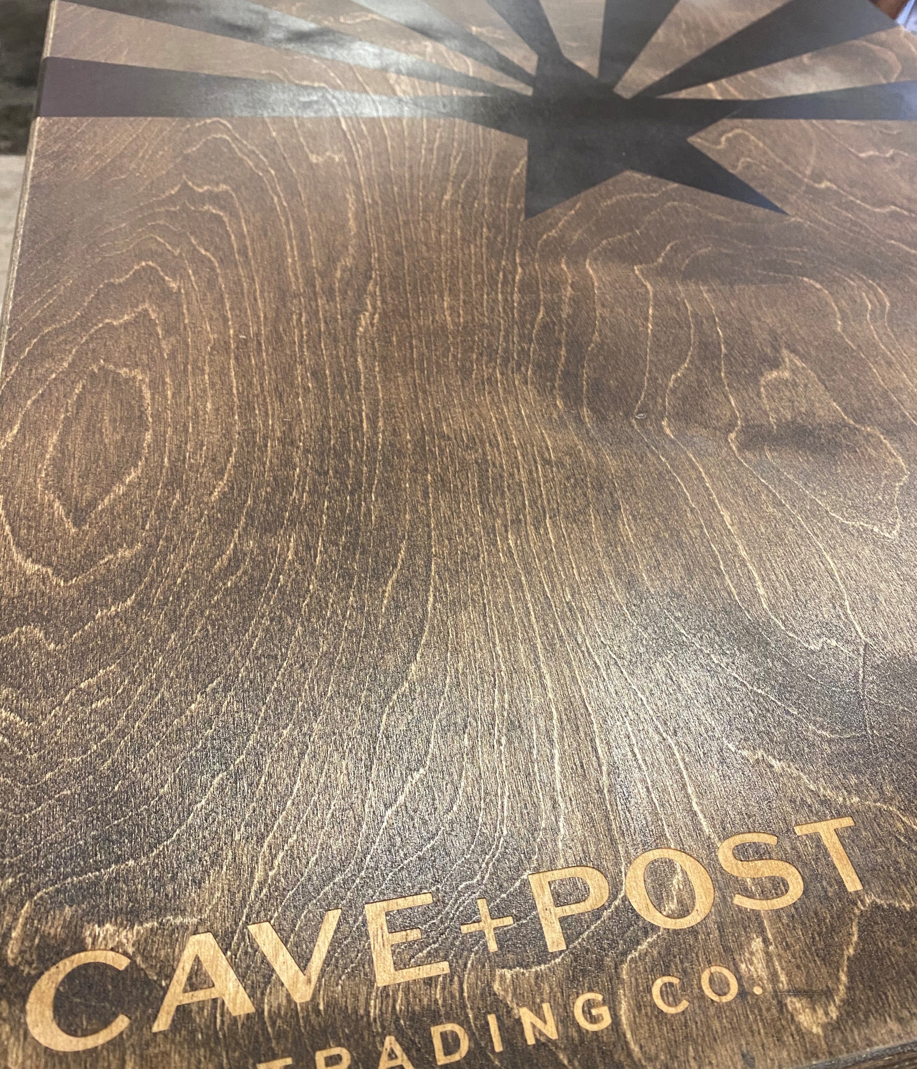 Custom Made Cave + Post Corn Hole Boards
