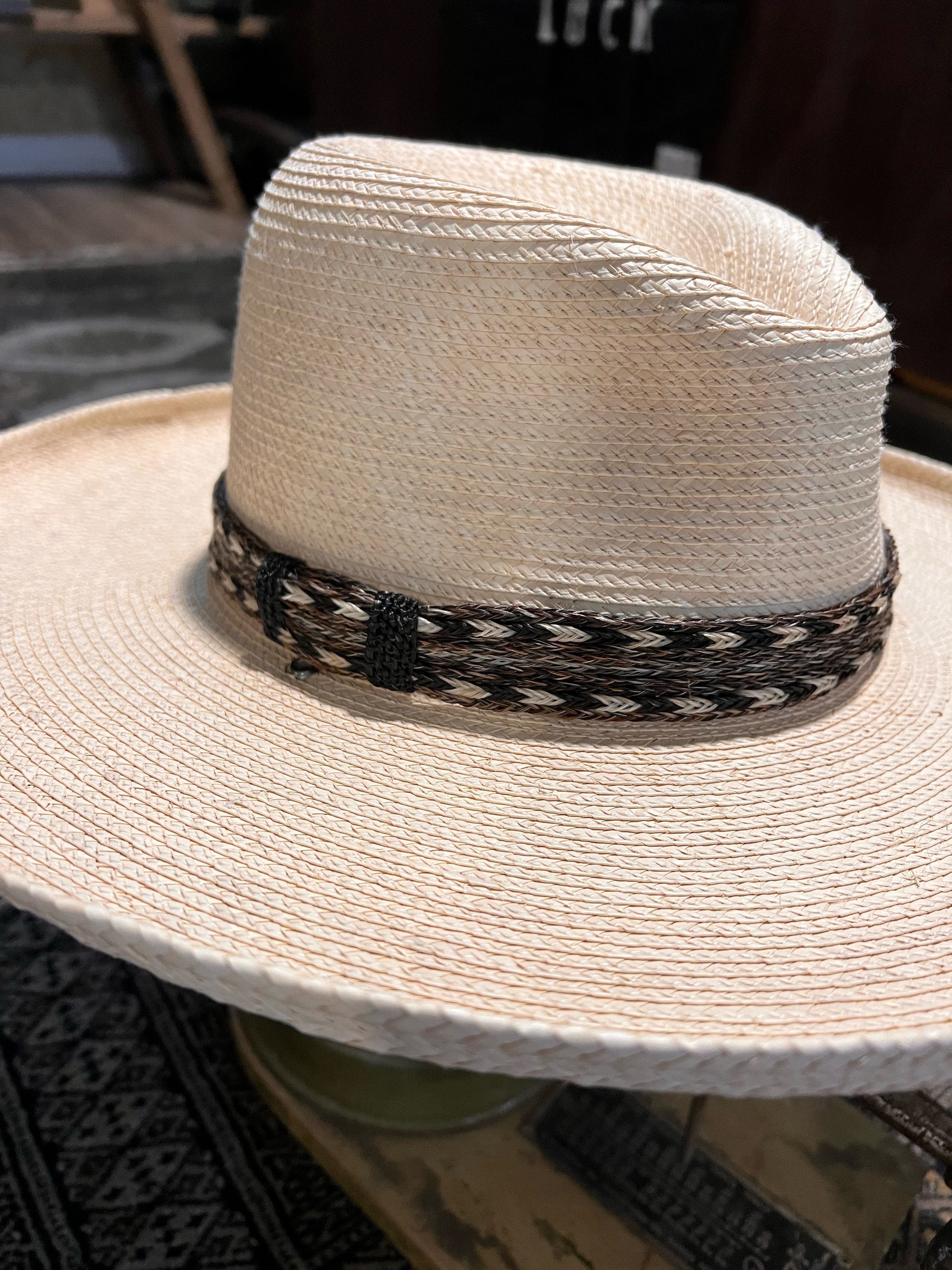 El Vaquero Palm Leaf Hat