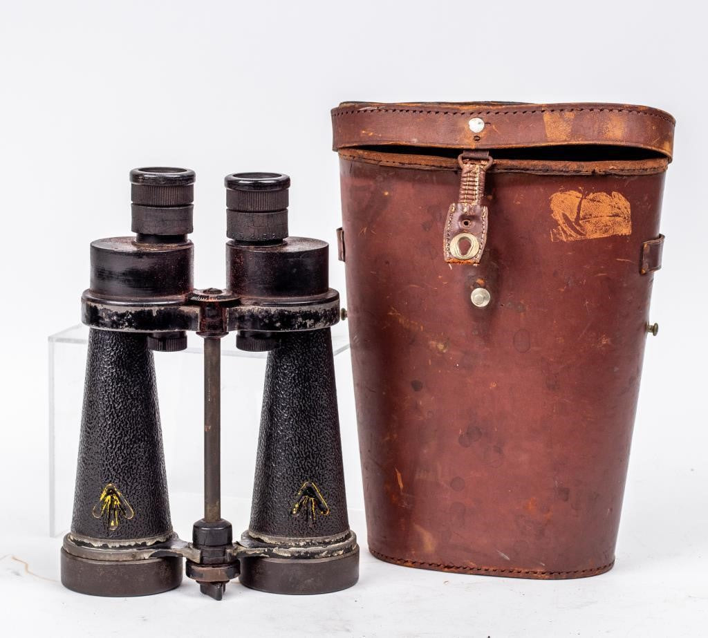 Vintage Barr & Stroud 7X CF41 Binoculars & Case