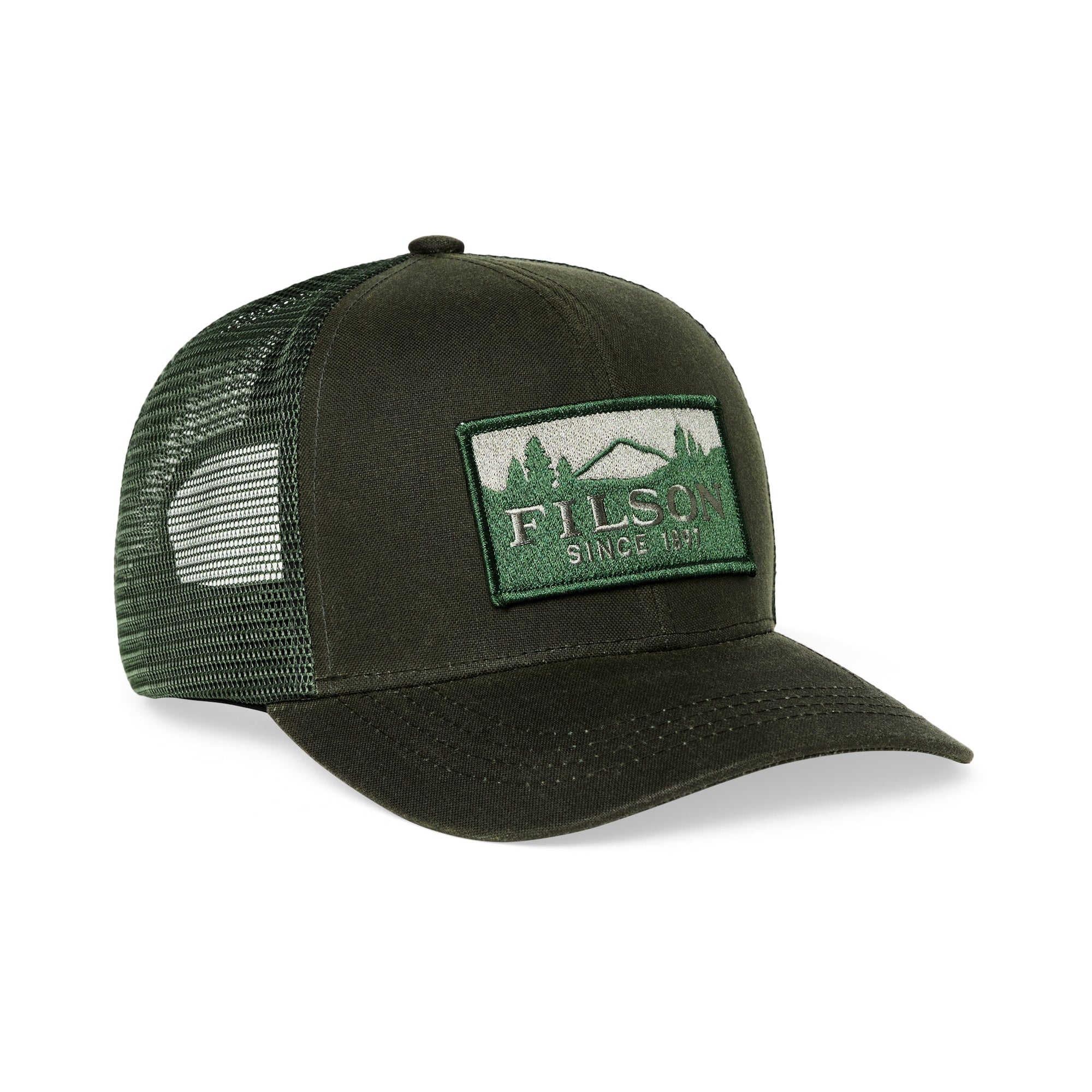 FILSON MESH LOGGER CAP - OTTER GREEN