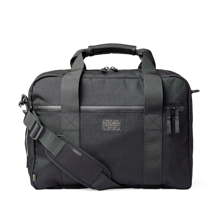 RIPSTOP NYLON PULLMAN - BLACK