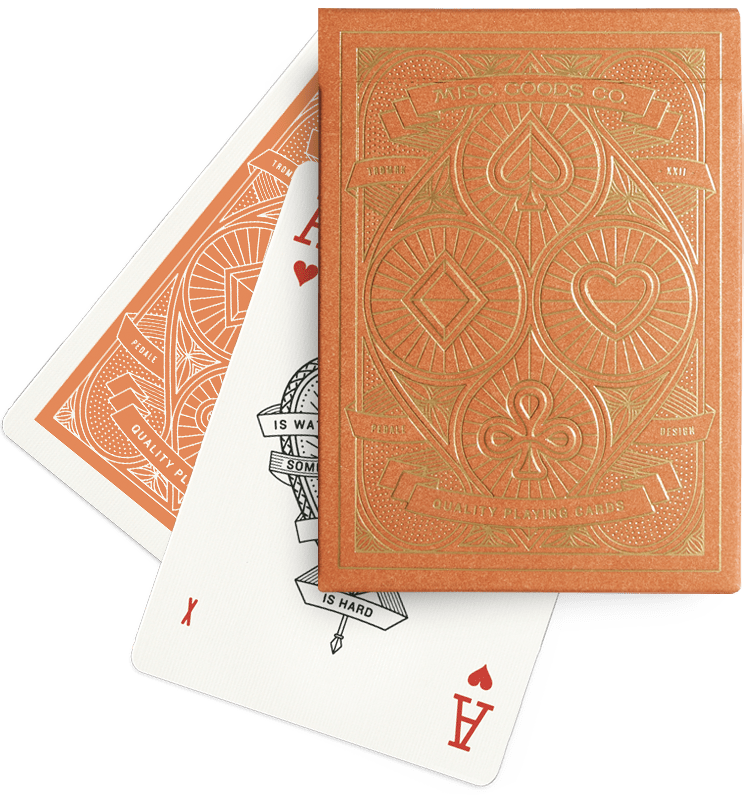 Misc. Goods Playing Cards