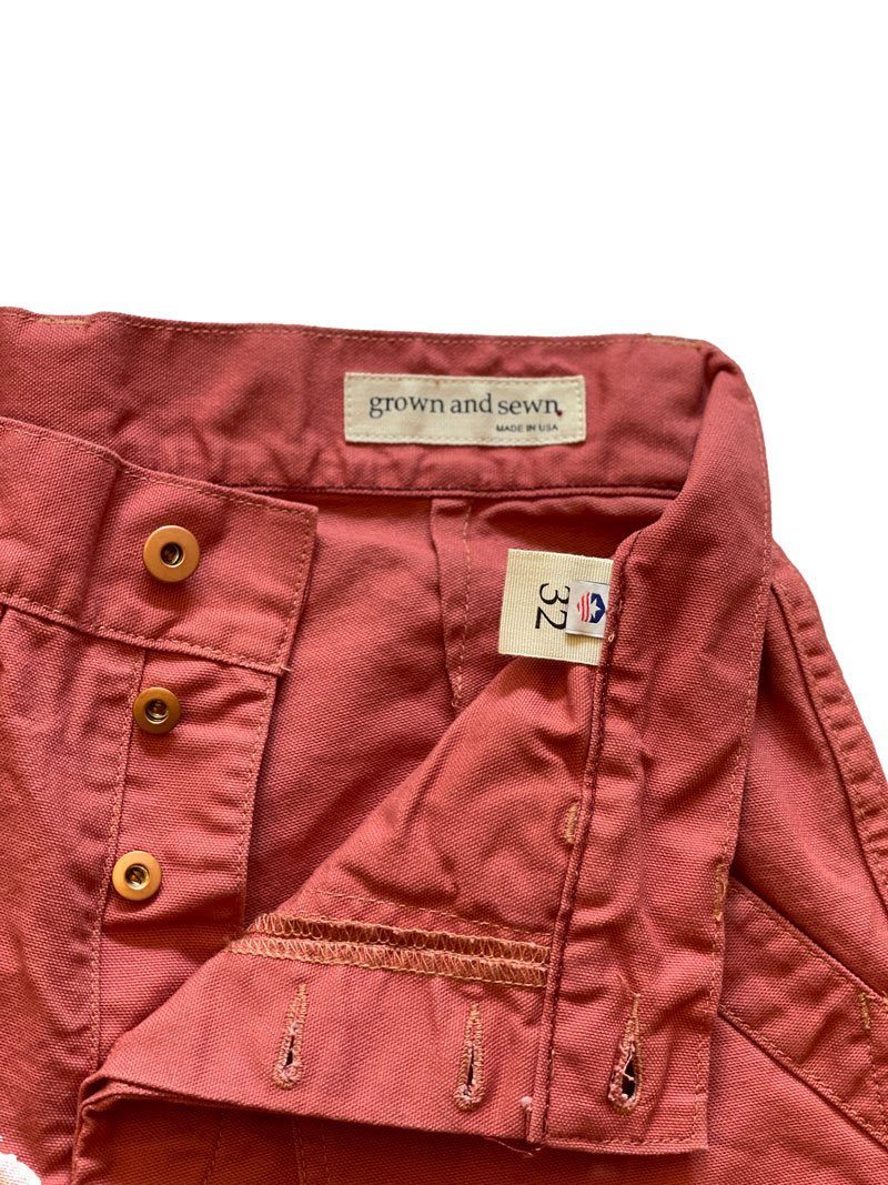 Ranger Canvas Short - Faded Red