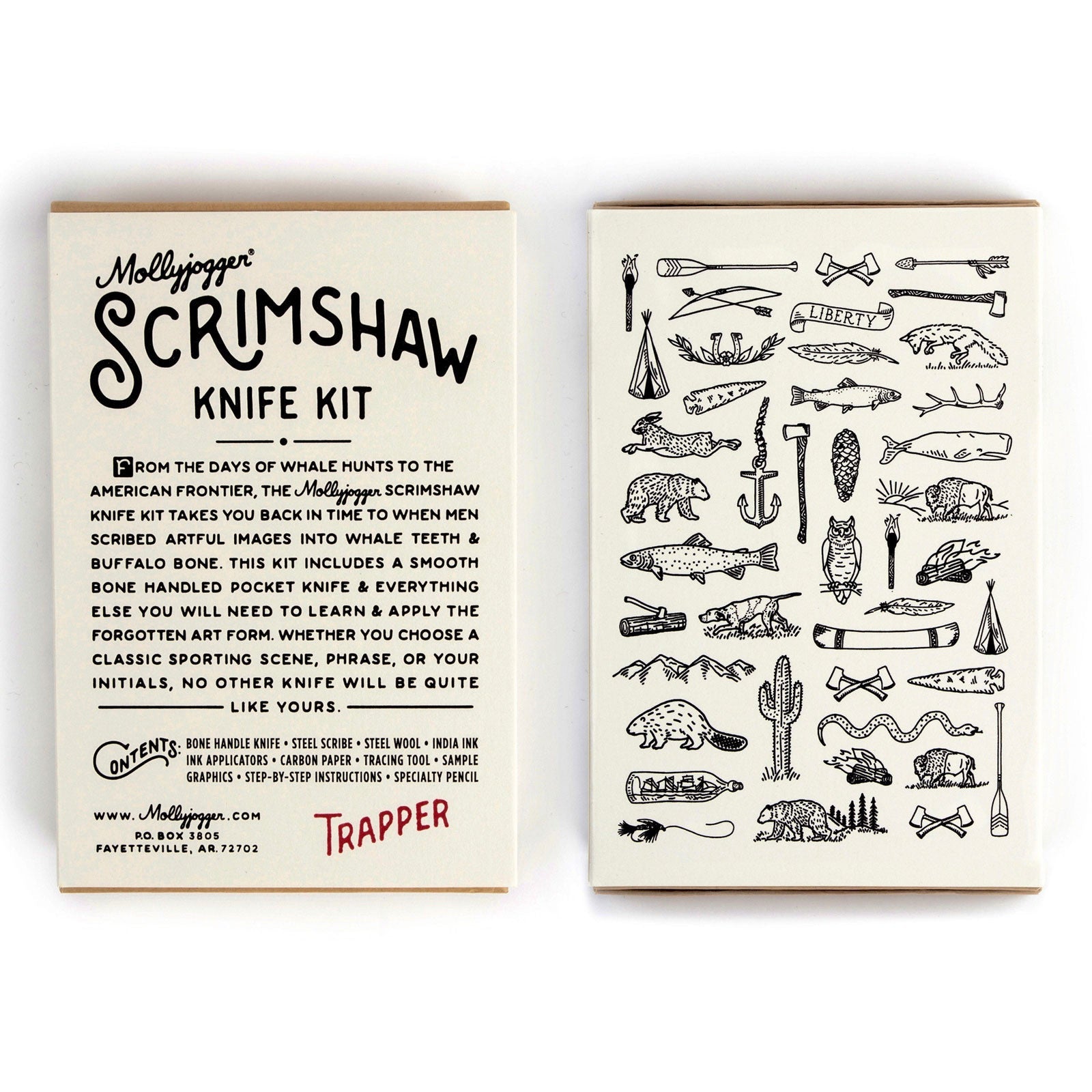 SCRIMSHAW KNIFE KIT