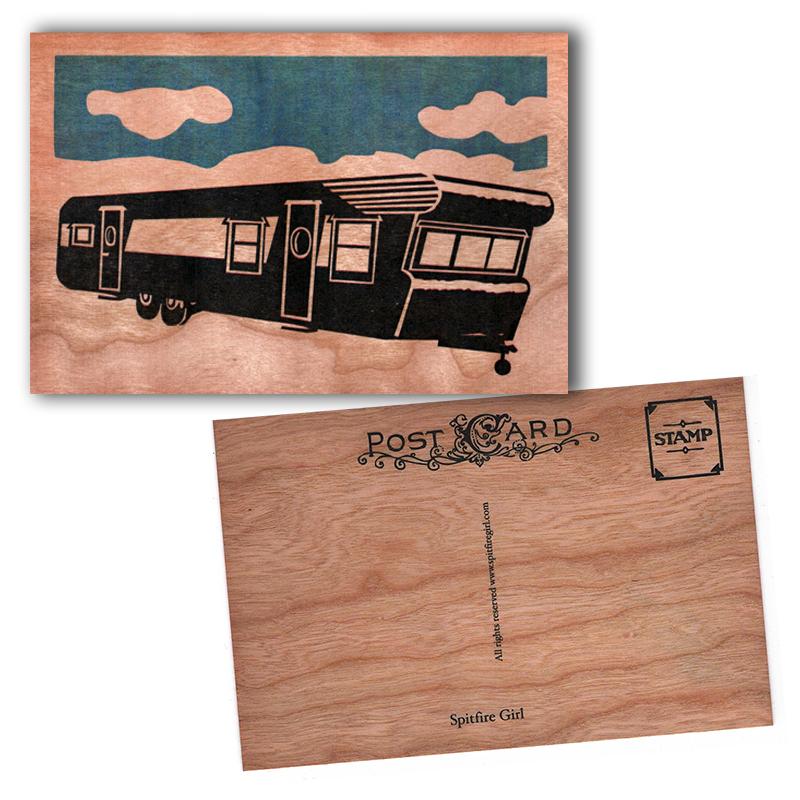 Wooden Postcards